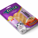 Toro Grilled Chicken Fillet In Salmon Soup Cat Treats 30g - Image 3